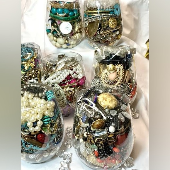Hold for customer. One mystery Craft Jewelry Bead Assortment - Multicolor jar - Picture 2 of 5